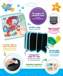 Książeczka kolorowy Ocean - Jollybaby