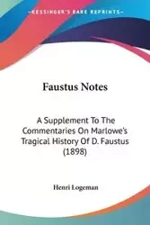 Faustus Notes - Logeman Henri