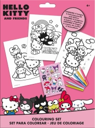 Zestaw do kolorowania Hello Kitty HK50190 - Kids Euroswan
