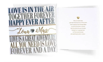 Karnet Primus Ślub - Kukartka