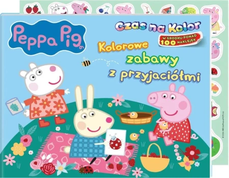 Peppa Pig. Czas na kolor. Kolorowe zabawy... - praca zbiorowa