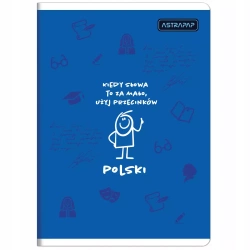 Zeszyt w linię A5 astra papiernicze 60 kartek