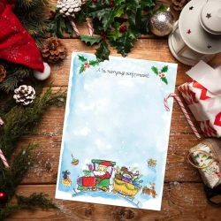 List do Mikołaja - Mikołaj z prezentem - Henry