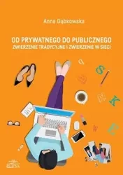 Od prywatnego do publicznego - Anna Dąbkowska