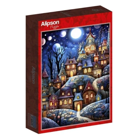 Puzzle 1000 Pełnia księżyca - Alipson
