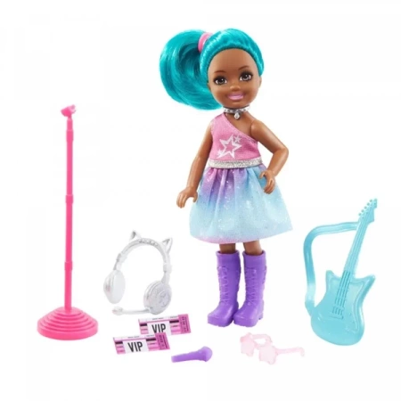 Lalka Barbie Chelsea Kariera Piosenkarka - Mattel