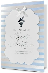 Karnet B6 Chrzest - Pan Dragon