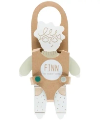 Drewniana Laleczka magnetyczna Staś 6 elementów - Milin