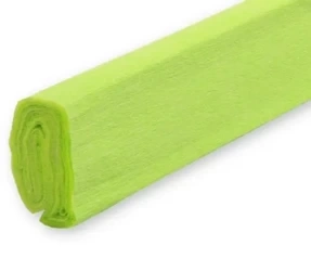 Bibuła marszczona pastelowa zielona 50x200 (10szt) - Polsirhurt