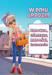 Kartka okolicznościowa Urodziny - Trend