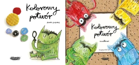 Pakiet Doktor od emocji Kolorowy potwór A. Llenas - Anna Llenas