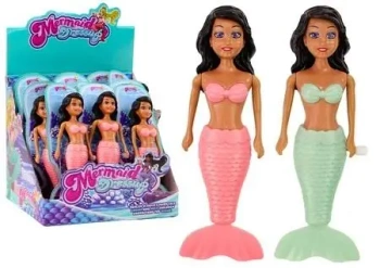 Syrenka do kąpieli nakręcana MIX - Leantoys