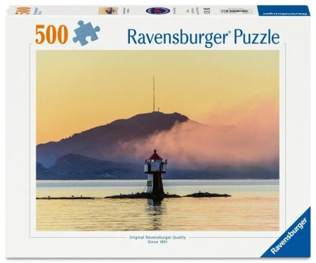 Puzzle 2D: Latarnia morska - Norwegia 500el - Ravensburger