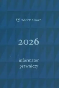 Informator Prawniczy 2026 granatowy format A5