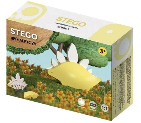 HalfToys składany Stegozaur - Qelements