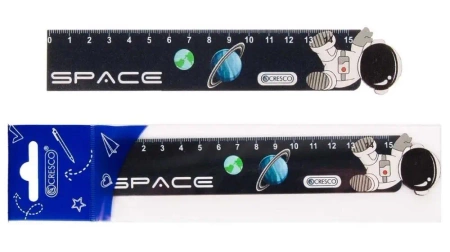 Linijka drewniana Kosmonauta - Cresco