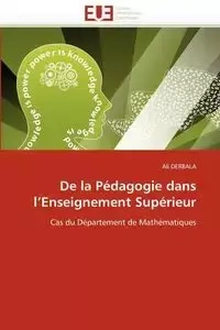 De la pédagogie dans l''enseignement supérieur - DERBALA-A