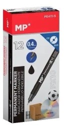 Marker permanentny 0,4mm do CD/DVD czarny (12szt) - MP Main Paper