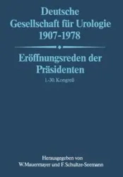 Deutsche Gesellschaft Fur Urologie 1907-1978 - Deutsche Gesellschaft Fur Urologie