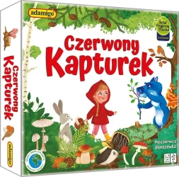 Gra planszowa - Czerwony Kapturek - Adamigo