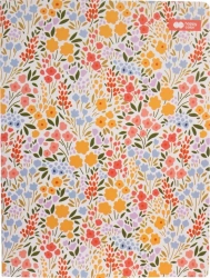 Notes szyty kratka Bloom boho HAPPY COLOR - GDD