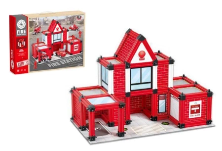 Zestaw strażacki remiza do samodzielnego złożenia - SWEDE