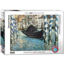 Puzzle 1000 elementów. Kanał w Wenecji, Eduard Manet