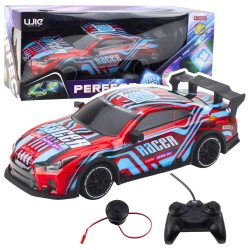Samochód wyścigowy RC świecąca karoseria - Leantoys