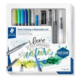 Zestaw akwarelowy Hand Lettering - Staedtler