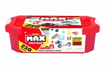 Zestaw akcesoriów 250 klocków - ZURU Max Build