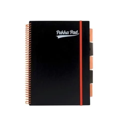 Project Book Neon A4/100K kratka pomarańcz - PUKKA