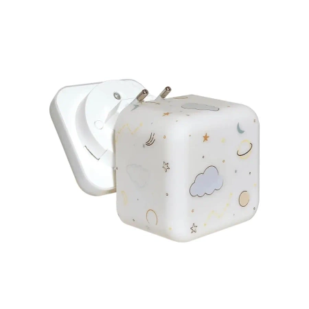 Przenośna lampka nocna Cube B™ – świecąca kostka - Kosmos