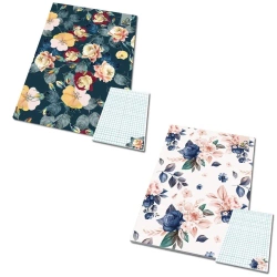 Notes A6/50K kratka poddruk Garden (10szt) - Bee-bee