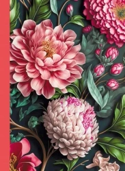 Notatnik ozdobny 105x148/48K kratka TW Flora - Fresh