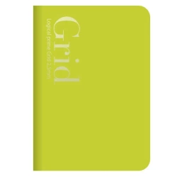 Notatnik B6 kratka Logical Prime Grid 2,5mm ziel - Nakabayashi