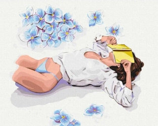 Malowanie po numerach. Przerwa na czytanie - Twoje Hobby