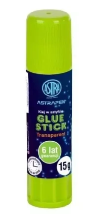 Klej w sztyfcie Pen transparent 15g (20szt) ASTRA - ASTRA papiernicze