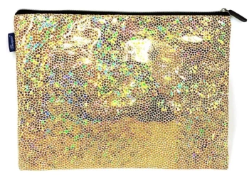 Saszetka na zamek Złota holograficzna - Fresh