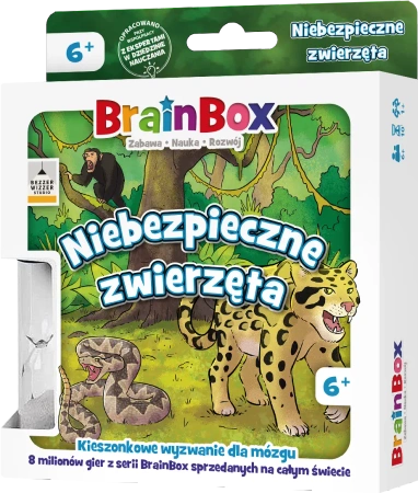 BrainBox: Pocket - Niebezpieczne zwierzęta REBEL
