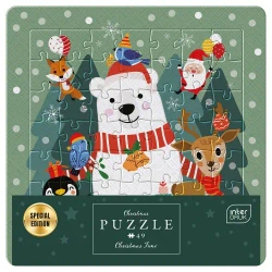 Puzzle w ramce 49 BN Christmas Time - INTERDRUK