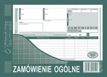 Zamówienie ogólne A5 331-3 - Michalczyk i Prokop