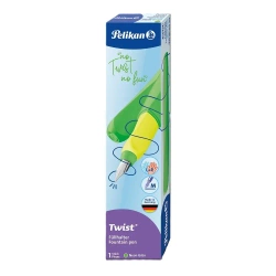 Pióro wieczne Twist P457 M neonowa zieleń - PELIKAN