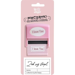 Pieczątka z napisem I love You - Be-Happy Gifts