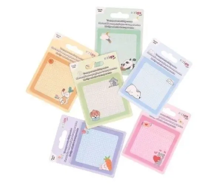 Karteczki samoprzylepne 73x73mm 50K mix (24szt) - Strigo