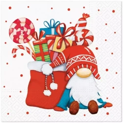 Serwetki Holiday Sweetkeeper 33x33 cm (20 sztuk)