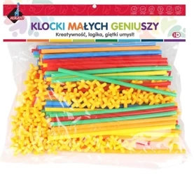 Klocki słomki 200 elementów - Askato