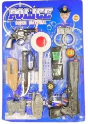 Zestaw policyjny z lizakiem - Pegaz Toys