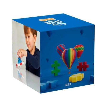 Klocki Plus-plus Big Zestaw W Kolorach Podst 100el - Plus-Plus