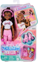 Barbie DreamBesties. Lalka na wrotkach JFX97 - Mattel