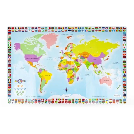 Interaktywna mapa świata - Dumel